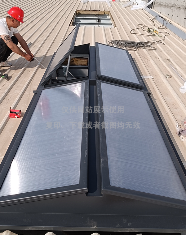 兰州王老吉生产车间石嘴山排烟天窗