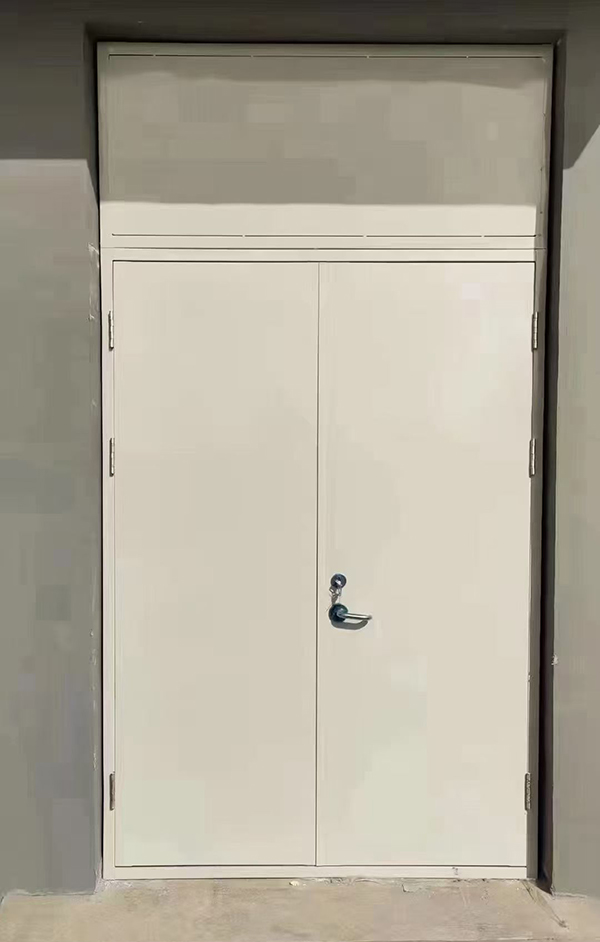 展览馆项目完成大跨度石嘴山防火门安装 展览馆项目完成大跨度石嘴山防火门安装