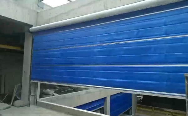 大型物流园区完成石嘴山防火门整体安装工程